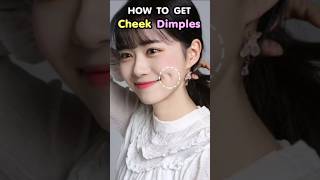 How to Get Cheek Dimples Naturally cheekdimples cutecheeks [upl. by Sirovart595]