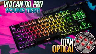 Roccat Vulcan TKL Pro ASMR Chill🤩Satisfying Gameplay Keyboard Fortnite 240 FPS Smooth 4K [upl. by Aime]