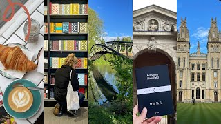 Best bookshops in Oxford  A bookish day trip to Oxford exploring bookshops reading in meadows etc [upl. by Dnalevets]