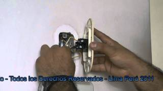 Instalacion de Interruptor Simple Practica  Parte 2 [upl. by Obe]