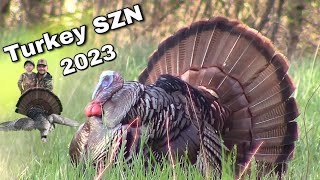 Ohio Turkey Season 2023 My Best Turkey Footage [upl. by Hamachi994]