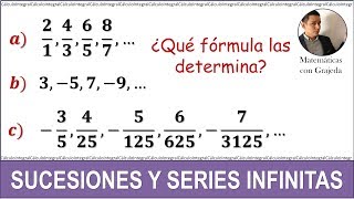 Determinar la fórmula de una sucesión [upl. by Kotz]