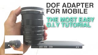 How To Make DOF Adapter for Mobile [upl. by Hildagard]