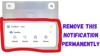 How to Remove Terabox App Notification [upl. by Akcinehs]