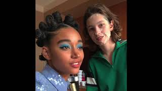 King Princess amp Amandla Stenberg Are The Young Gay Power Couple Weve All Been Waiting For [upl. by Helaine]