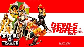 THE DEVILS THREE 1979  Official Trailer  4K [upl. by Hakvir]