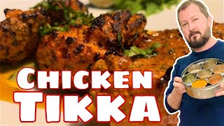 Restaurant Flavour CHICKEN TIKKA l Cooked in the Tandoori Oven amp Grill Comparison [upl. by Adnamal]