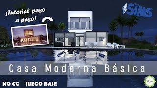 Casa Moderna BásicaTUTORIAL PASO A PASO  Basic Tutorial for Modern House [upl. by Boleyn]