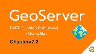 GeoServer Web GIS Web Map Service WMS Publishing with Shapefile EN [upl. by Giarg]