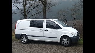 Mercedes Vito Camper van self build conversion project Complete build time lapse [upl. by Jorry]