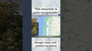 Dont worry I still sleep i guess map googlemaps geoguessr mountains patagonia [upl. by Surazal52]