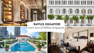 Raffles Singapore room tour review [upl. by Fira126]