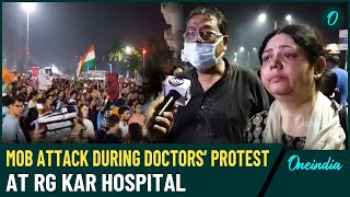 Kolkata Doctor Case Turns Violent Unknown Mob Vandalizes RG Kar Medical College Ground Report [upl. by O'Donoghue]