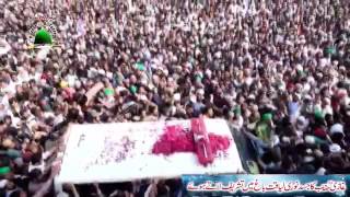 Mumtaz Qadri Janaza Scenes With Drone Camera [upl. by Caesaria83]