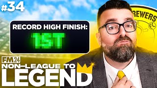 SEASON FINALE  Part 34  BURTON  NonLeague to Legend FM24 [upl. by Neersan765]