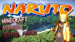 NARUTO CRAFT  ADDON  minecraft bedrock edition [upl. by Mooney]