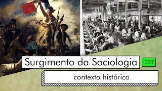 Surgimento da Sociologia [upl. by Irrehs74]