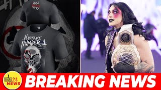 WWE unveils new Rhea Ripley merchandise following her return to RAW on 1118 [upl. by Coffey]