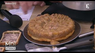 RECETTE  Tatin de boudin blanc de Rethel aux pommes Par Jacky Louazé [upl. by Atteynek324]