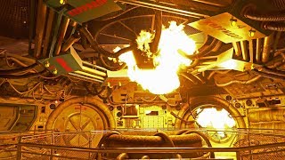 4KExtreme Low Light Armageddon Exclusive Private Ride Walt Disney Studios Park Disneyland Paris [upl. by Anaele]