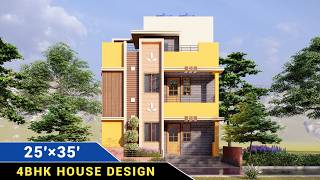 25×35 House Plan  25×35 House Design  North Facing House Plan  G1 [upl. by Anastasio]