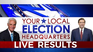 Florida Election Results DeSantis v Crist Rubio v Demings  Your Local Election HQ on WFLA Now [upl. by Karol802]