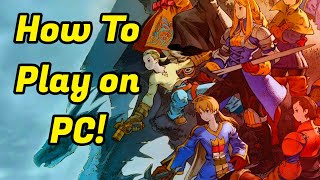 Final Fantasy Tactics How To Play on PC War of the Lions [upl. by Magner]