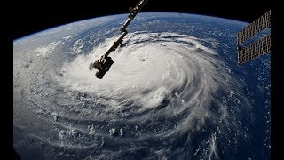 Hurricane Florence From Space on September 10 [upl. by Avah]