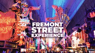 Fremont Street Experience  Things To Do In Las Vegas [upl. by Janaya]