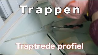 Timmertip 1170 Antislipprofiel in traptrede frezen [upl. by Barrow]