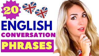 20 ENGLISH CONVERSATION phrases  Improve English Vocabulary englishconversationphrases [upl. by Prem]