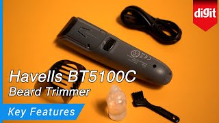 Havells BT5100C Beard Trimmer Key Features [upl. by Solraced98]