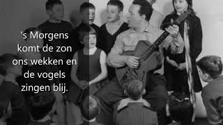 Nonkel Bob Davidse  Vrolijke Vrienden Lyrics [upl. by Kenric]