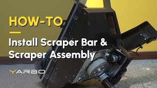 Howto Install Scraper Bar amp Scraper Assembly [upl. by Aldred]