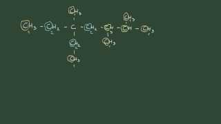 4 Formulación orgánica carbono primario secundario terciario cuaternario [upl. by Dilahk]