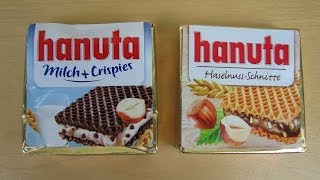 Hanuta Milk  Crispies [upl. by Aleakim]