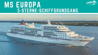 MS EUROPA Rundgang amp Kabinen ✅ Das luxuriöseste Schiff der Welt [upl. by Aimil]