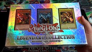 Yugioh Legendary Collection Gameboard Edition Opening  Legend of BlueEyes amp God Cards [upl. by Scevo923]