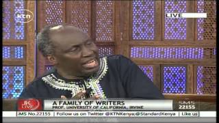 Jeff Koinange Live with renown author Prof Ngugi wa Thiongo part1 [upl. by Adeehsar]