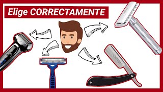 Las 4 OPCIONES para RASURARTE ✅ ¿Cómo elegir un rastrillo ¿Qué es MEJOR Navaja o Rastrillo 🧔🏻 [upl. by Akinajnat490]