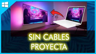 Cómo Ver la PANTALLA de la LAPTOP 💻 en Smart TV SIN CABLES Windows 10 y 81 [upl. by Buskirk]