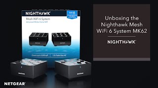 Unboxing the Nighthawk Mesh WiFi 6 System  NETGEAR [upl. by Mcgraw]