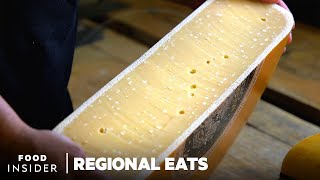 How Dutch Gouda Is Made At A 100YearOld Family Farm  Regional Eats  Insider Food [upl. by Arabelle]