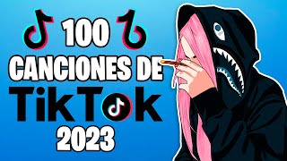 100 CANCIONES de TIKTOK que NO SABÍAS el NOMBRE 2023 🔵 [upl. by Jago]