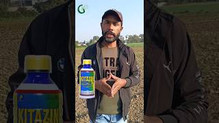 Kitazin fungicide  kitazin fungicides indianfarmer shorts [upl. by Ilil]