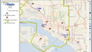 Geofencing Using Tracking Analyst [upl. by Cosimo790]