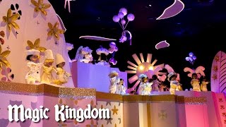 Its a Small World at the Magic Kingdom  Walt Disney World  OnRide Video  Full Ride [upl. by Staley]