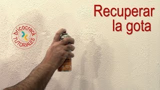 Reparar gotelé o estucado con spray Bricocrack [upl. by Scarito485]