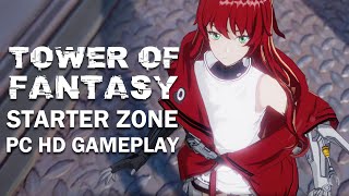 Tower of Fantasy Gameplay Anime MMORPG PC Version HD [upl. by Aicilana]