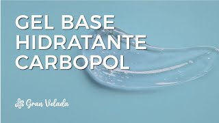 Gel base Hidratante Carbopol [upl. by Leon]